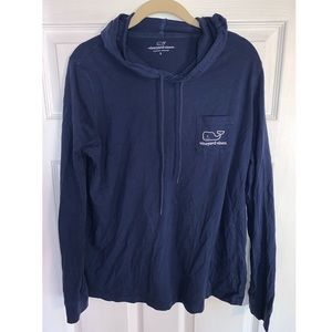 Vineyard Vines hooded t shirt large
